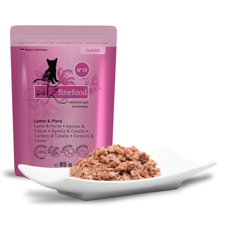 Pouchie | Catz Finefood | No. 19 Lamm & Pferd