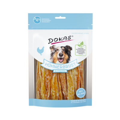 Snacks | DOKAS | Hühnerbrust in Streifen 250g