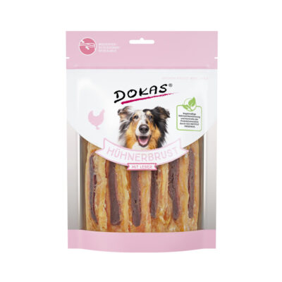 Snacks | DOKAS | Hühnerbrust mit Leber 220g