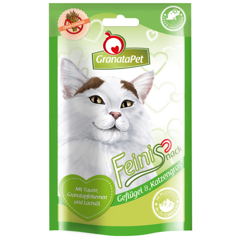 Granatapet Feinis Geflügel & Katzengras 50g