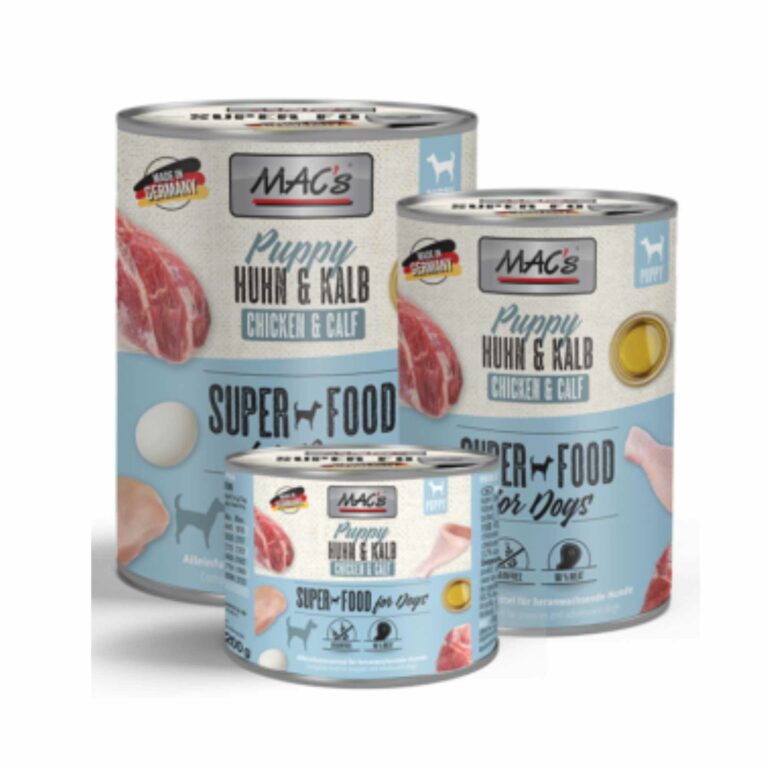 Tierheim Falkensee |MAC´s Dog Puppy Huhn & Kalb