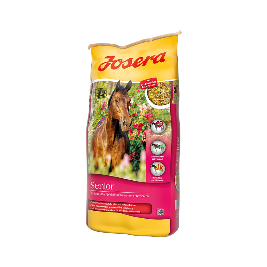 Premium Pferdefutter von Josera für Senioren www.zabello.de