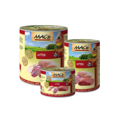 **Osterwunsch** Tierheim Mayen | MAC´s KITTEN Nassfutter, 400g Dose, div. Sorten
