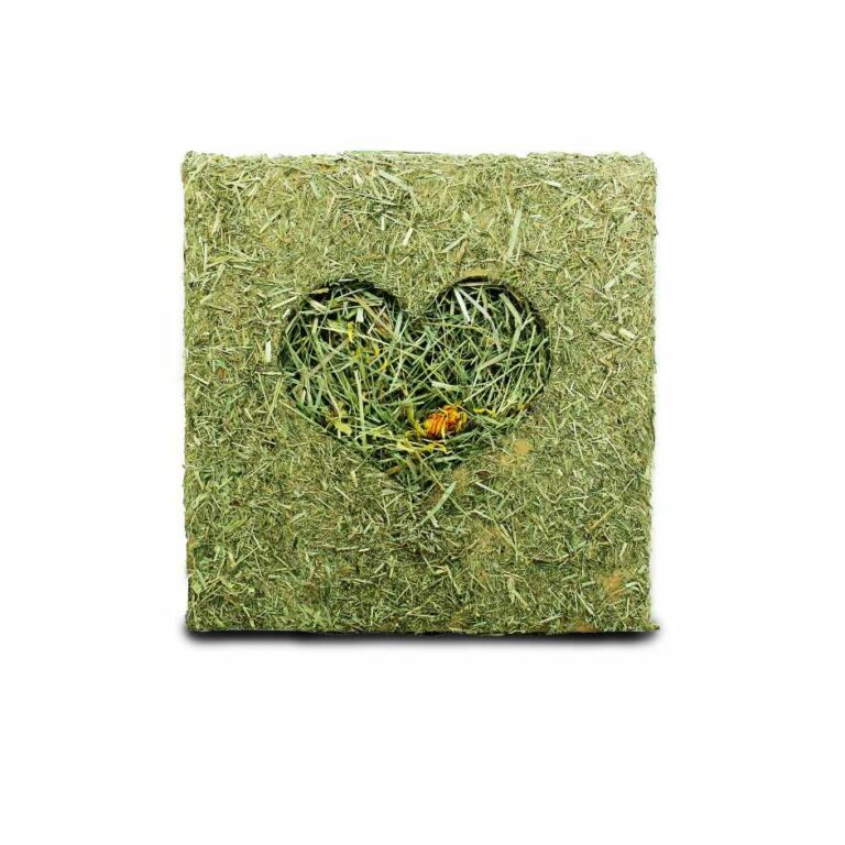 JR FARM Heu-Würfel mit Blüten, 450g