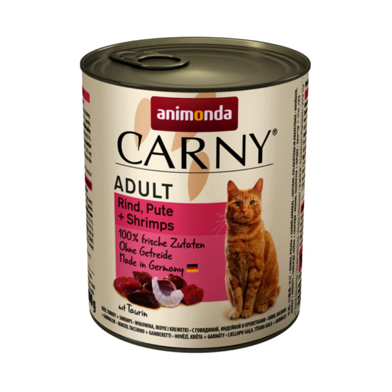 *viel gebraucht* Lottihof | Nassfutter Carny Cat, 800g Dose, div. Sorten – Bild 4