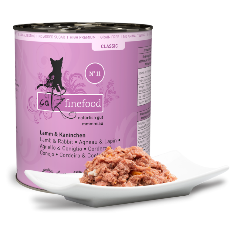 Pouchie | catz finefood | Classic N° 11 - Lamm & Kaninchen – Bild 2