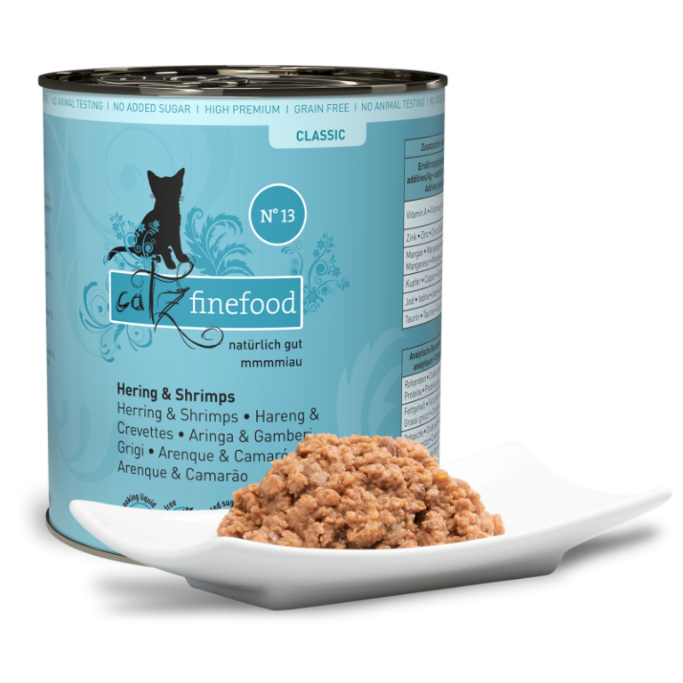 Pouchie | catz finefood | Classic N° 13 - Hering & Shrimps – Bild 2