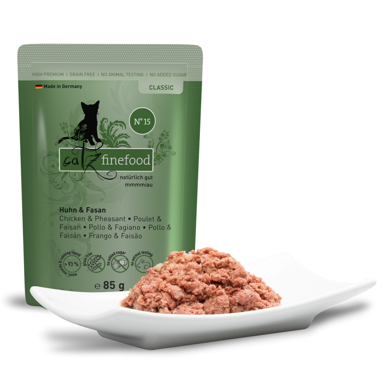 Pouchie | catz finefood | Classic N° 15 - Huhn & Fasan