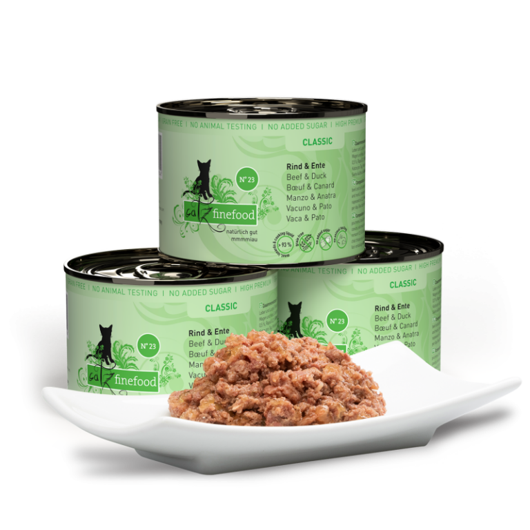 Pouchie | catz finefood | Classic N° 23 - Rind & Ente – Bild 3