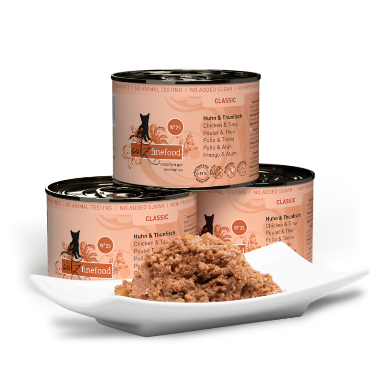 Pouchie | catz finefood | Classic N° 25 - Huhn & Thunfisch – Bild 3