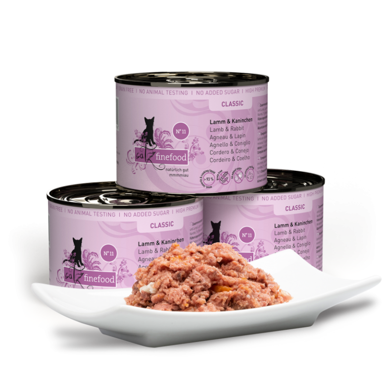 Pouchie | catz finefood | Classic N° 11 - Lamm & Kaninchen – Bild 3