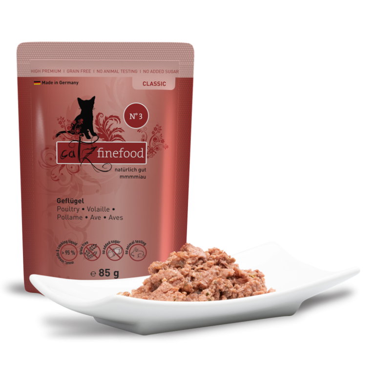 Pouchie | catz finefood | Classic N° 3 - Geflügel