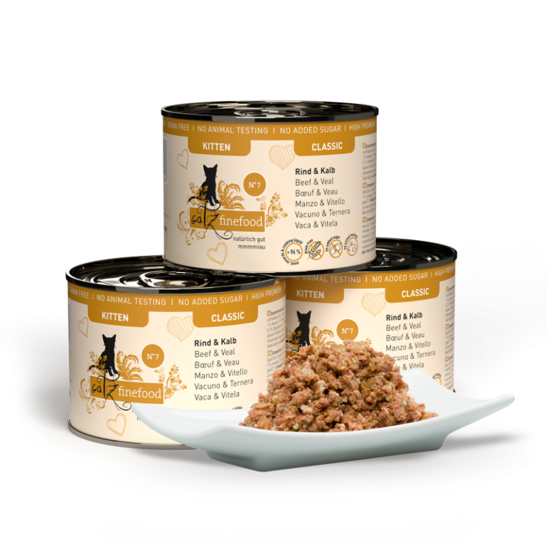 Pouchie | catz finefood | CLASSIC KITTEN N° 07 Rind & Kalb – Bild 2