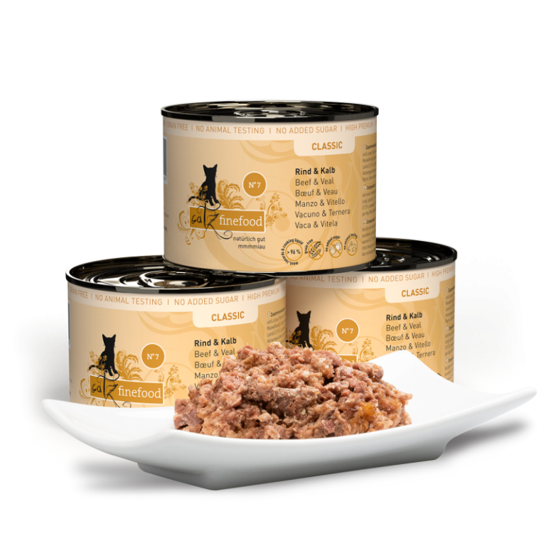 Pouchie | catz finefood | Classic N° 7 - Rind & Kalb – Bild 3