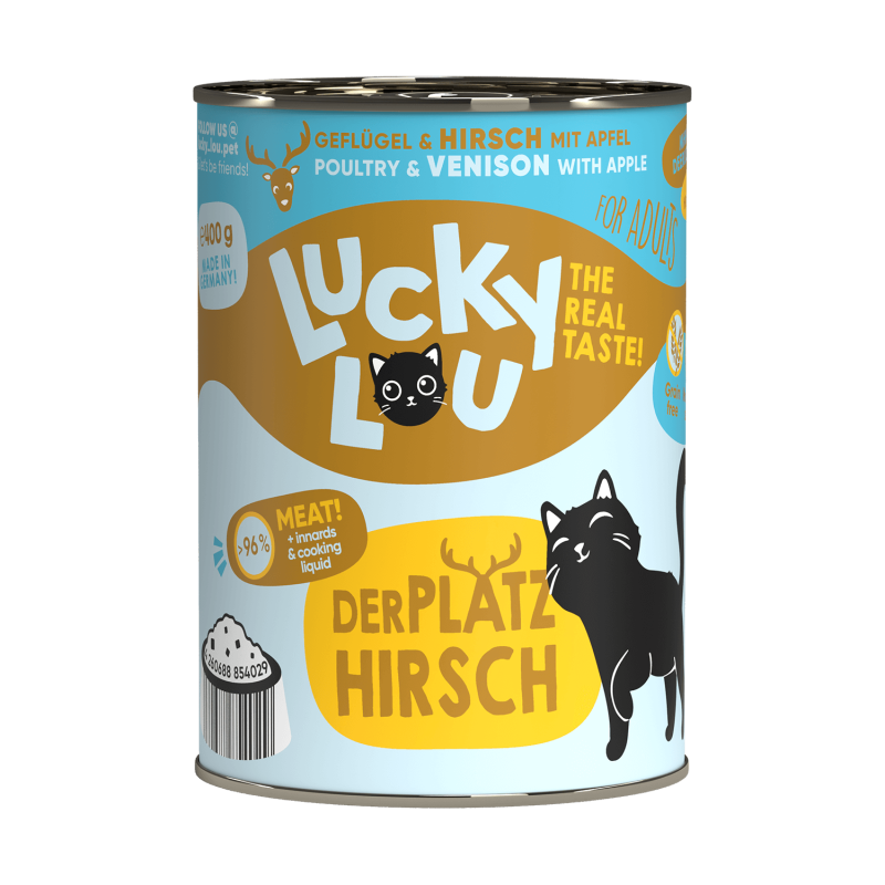 Pouchie | Lucky Lou | Lifestage Adult Geflügel & Hirsch – Bild 2