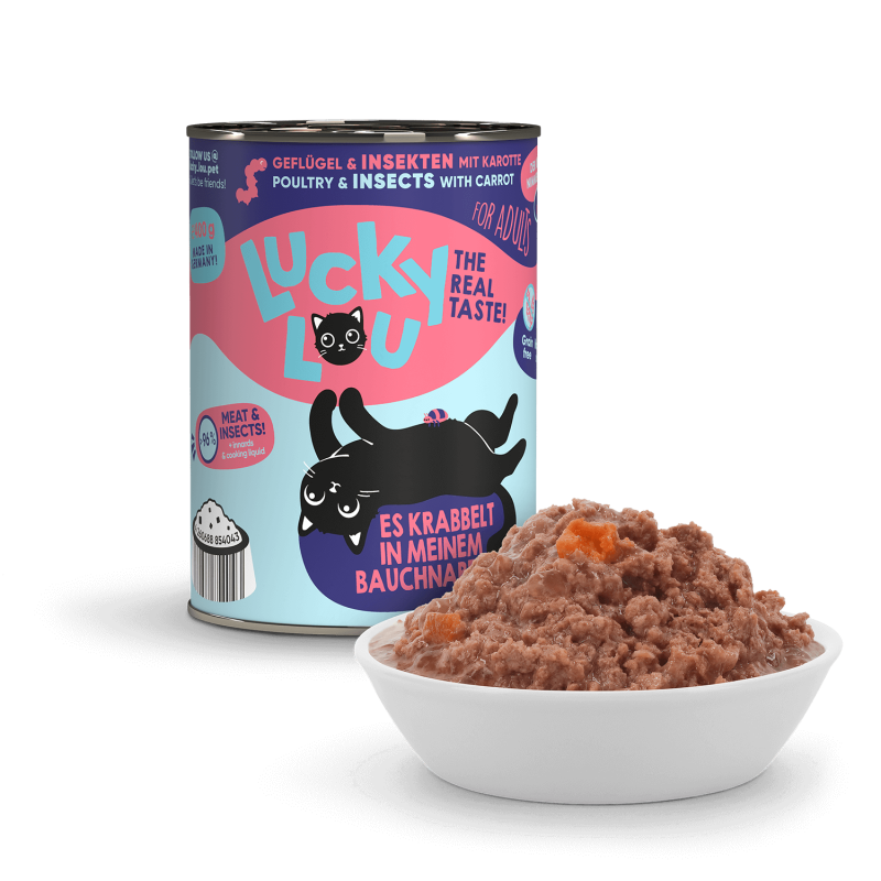 Pouchie | Lucky Lou | Lifestage Adult Geflügel & Insekten – Bild 2