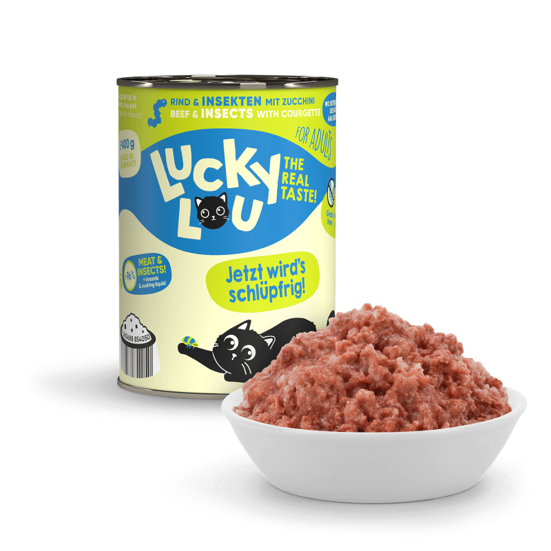 Pouchie | Lucky Lou | Lifestage Adult Rind & Insekten – Bild 2