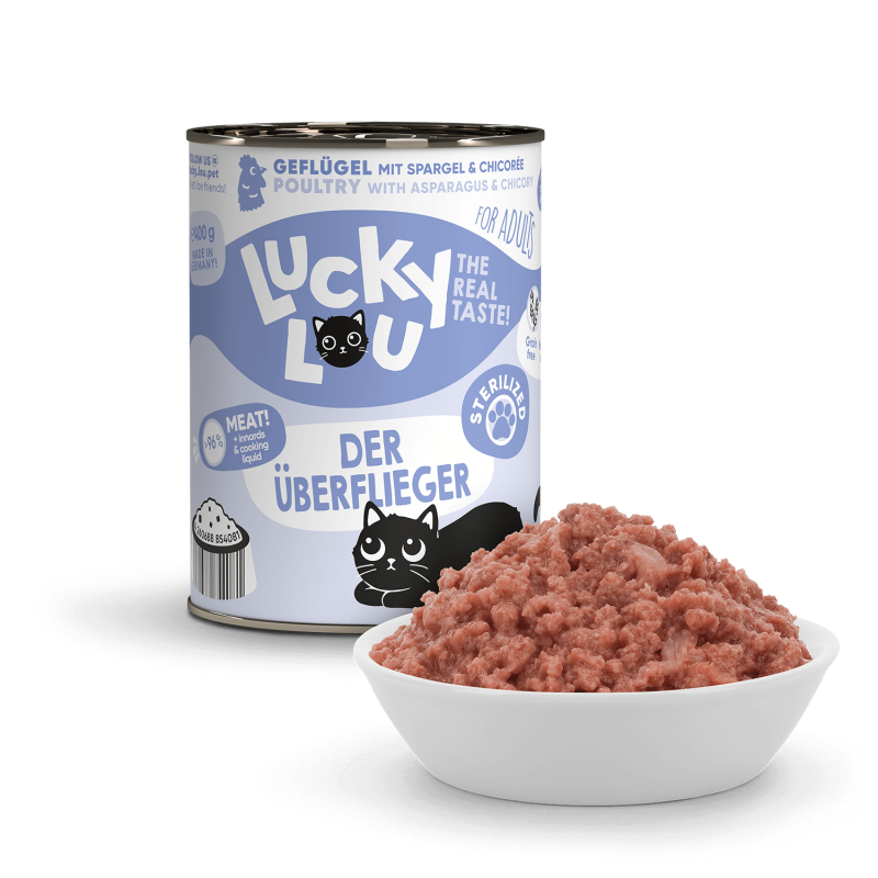 Pouchie | Lucky Lou | Lifestage Sterilized Geflügel – Bild 2