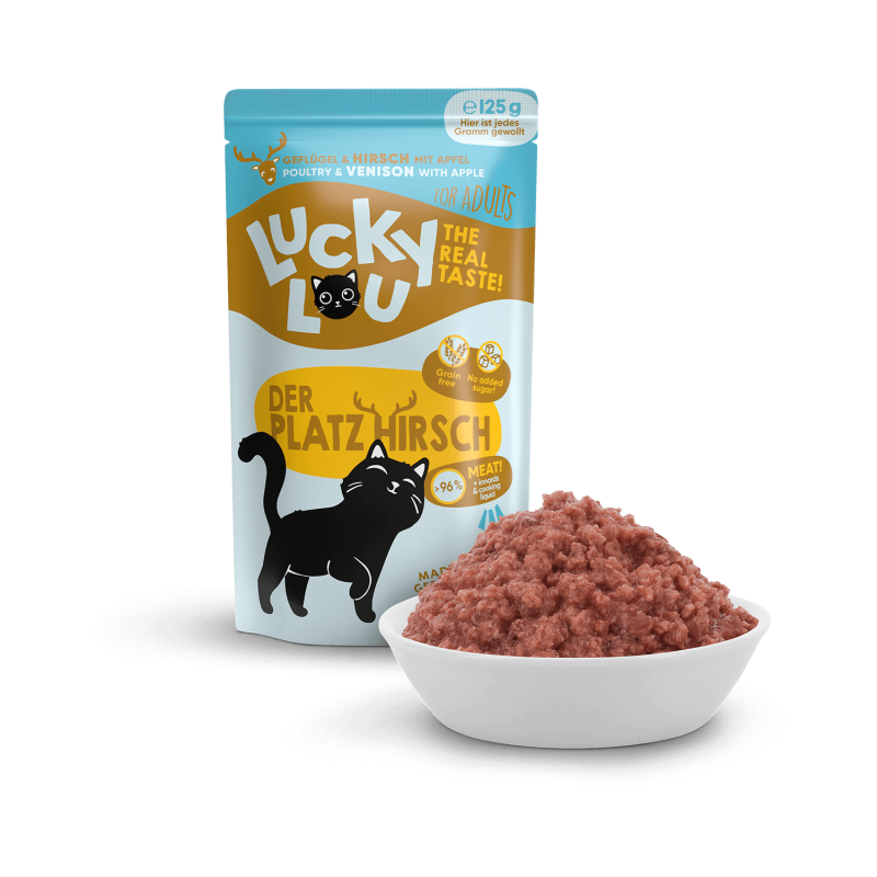 Pouchie | Lucky Lou | Lifestage Adult Geflügel & Hirsch