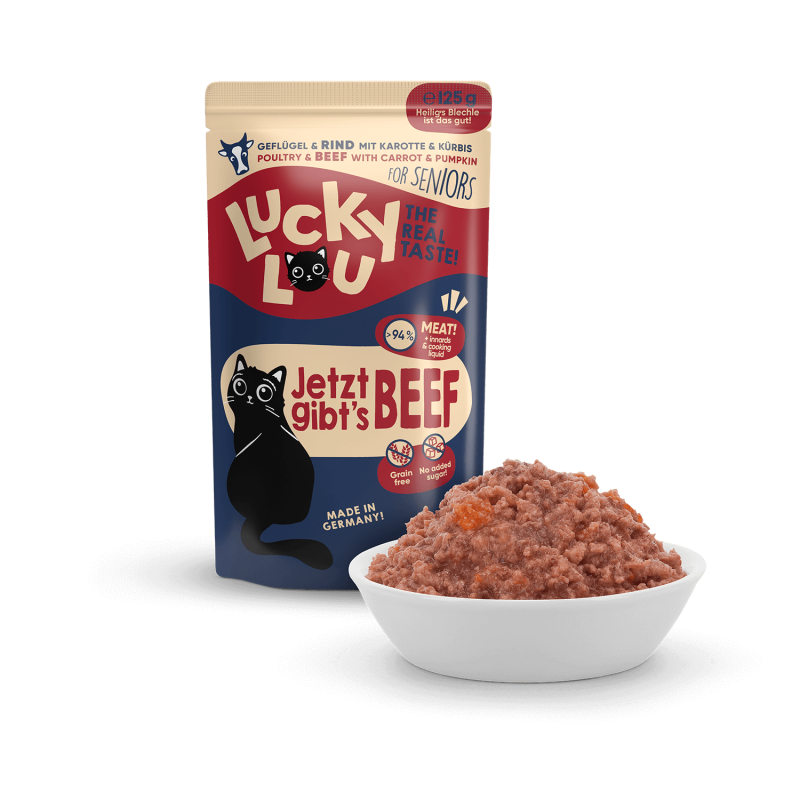 *oft gebraucht* Tierheim Roggendorf | Lucky Lou Lifestage Senior Geflügel & Rind