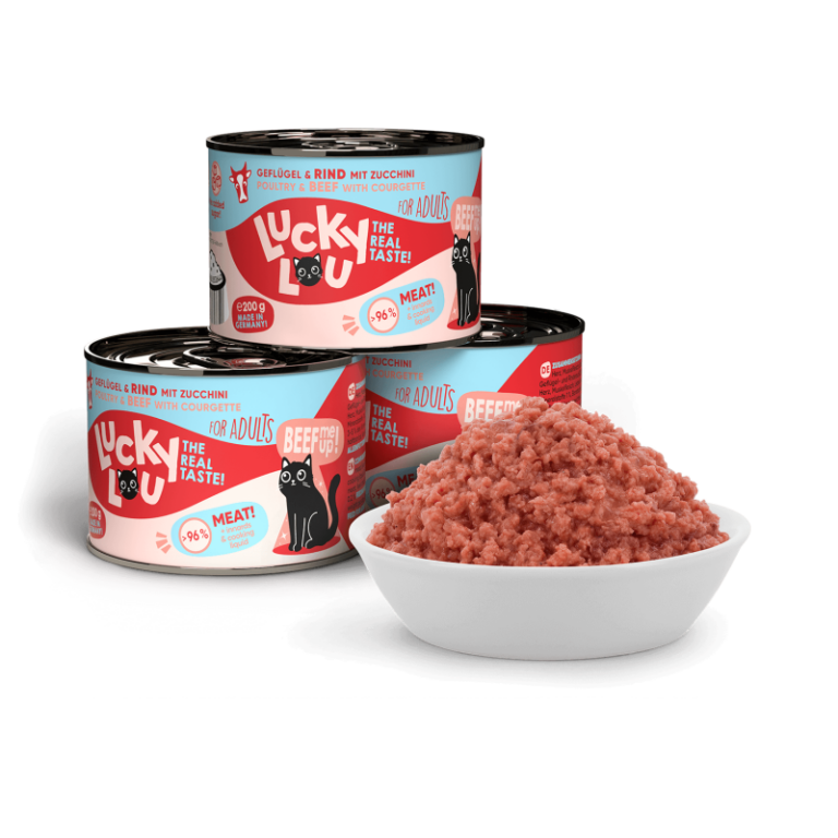 Pouchie | Lucky Lou | Lifestage Adult Geflügel & Rind – Bild 2