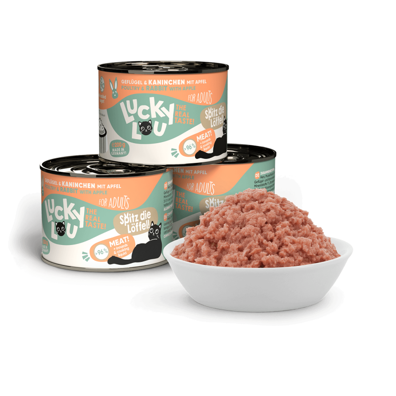 Pouchie | Lucky Lou | Lifestage Adult Geflügel & Kaninchen – Bild 2