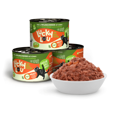 Pouchie | Lucky Lou | Lifestage Adult Rind & Wildschwein – Bild 2