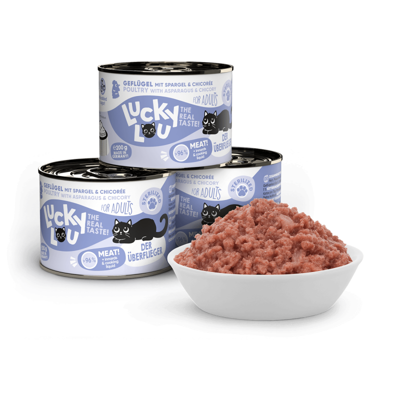 Pouchie | Lucky Lou | Lifestage Sterilized Geflügel – Bild 3