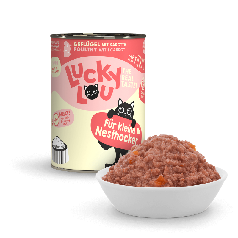 Pouchie | Lucky Lou | Lifestage Kitten Geflügel – Bild 4