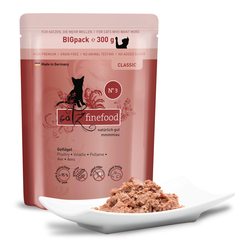 Pouchie | catz finefood | Classic N° 3 - Geflügel – Bild 4