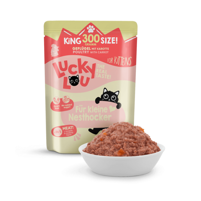 Pouchie | Lucky Lou | Lifestage Kitten Geflügel – Bild 3