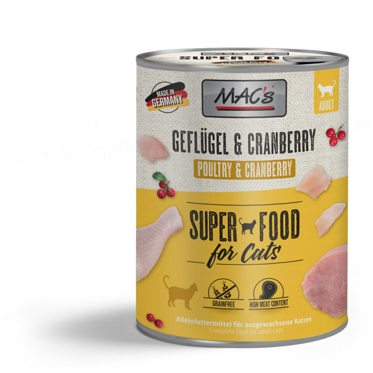 Dose | MACs Cat | Geflügel & Cranberry
