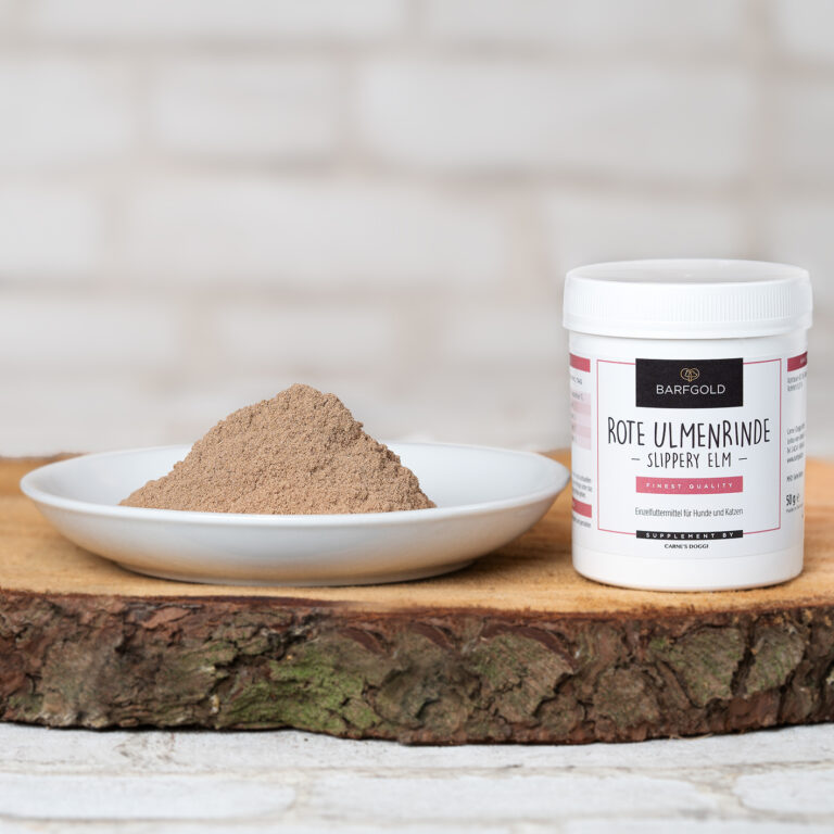 Nahrungsergänung | Barfgold Rote Ulmenrinde // Slippery Elm 50 g Dose