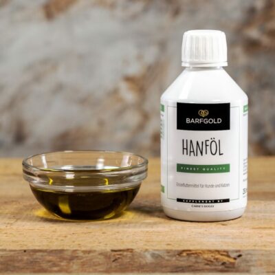 Öl | Barfgold | Hanföl 250 ml Flasche