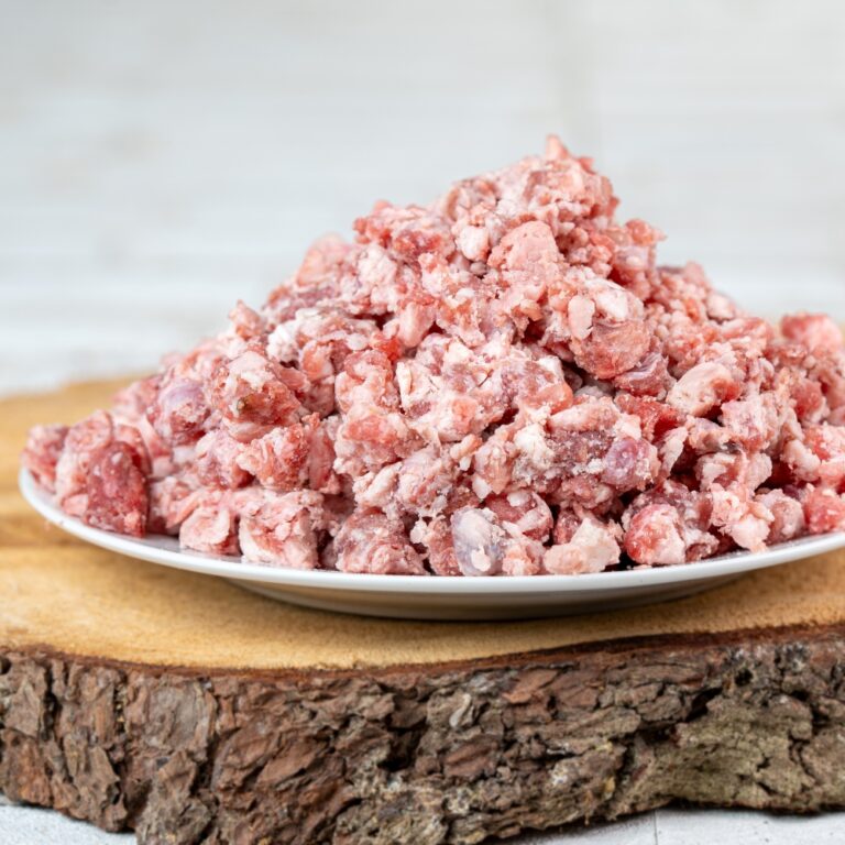 Barfgold Lammmuskelfleisch, durchwachsen, gewolft 500 g Beutel