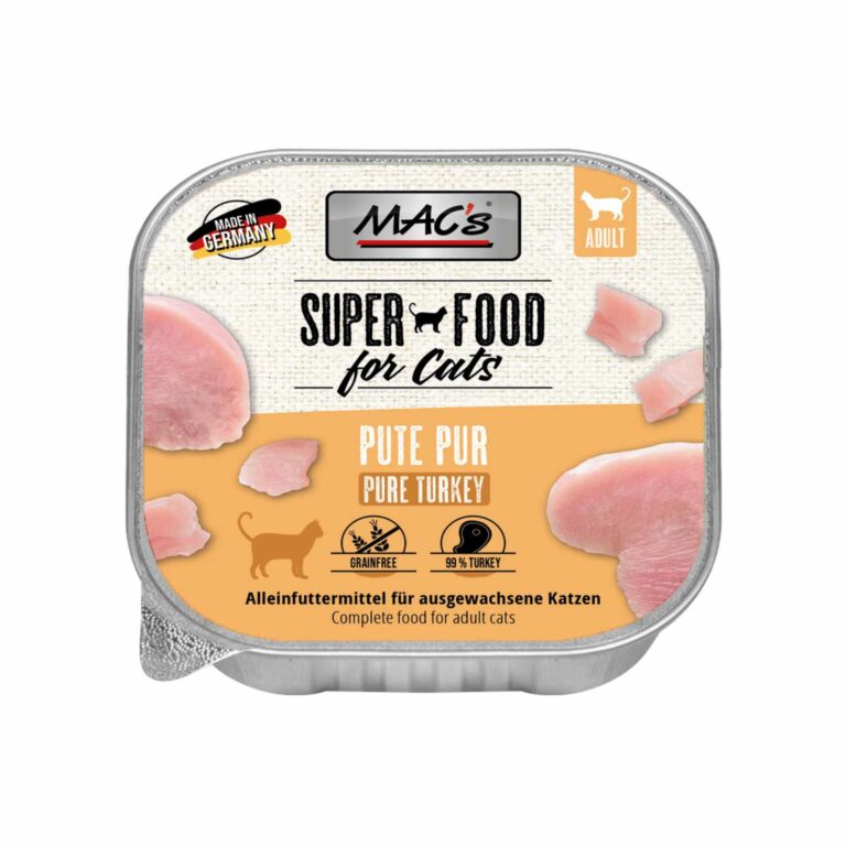 *viel gebraucht* Tierheim Falkensee | 2x MACs Cat Pur, Huhn und Pute je 100g – Bild 2