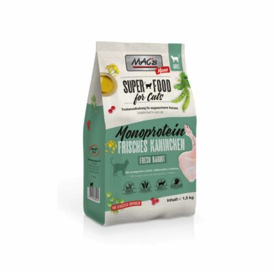 Trockenfutter | MACs Cat Mono | Frisches Kaninchen