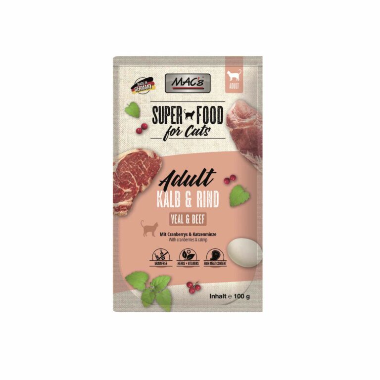 Pouchie | MACs Cat | Kalb & Rind, 100g