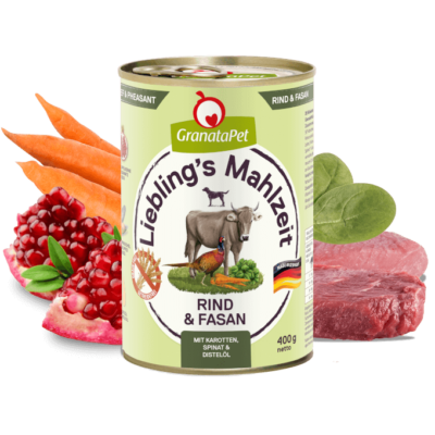 Dosen | Adult | Granata Pet | Liebling´s Mahlzeit Rind & Fasan