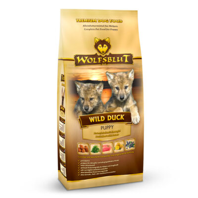 Trockenfutter | Puppy | Wolfsblut | Wild Duck - Ente mit Kartoffel
