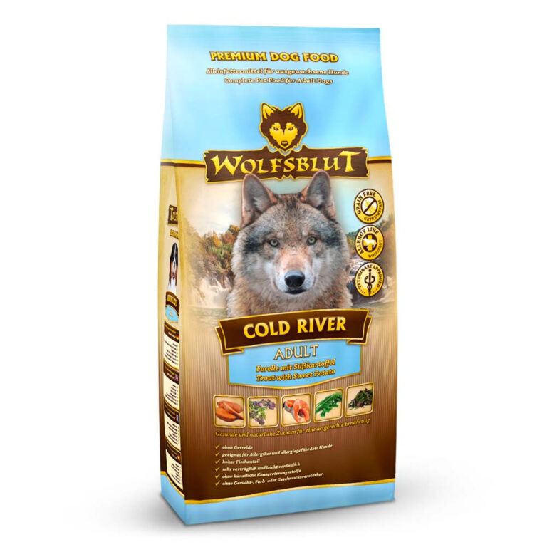 Trockenfutter | Adult | Wolfsblut | Cold River - Forelle und Süßkartoffel