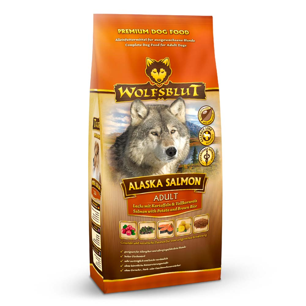 Trockenfutter | Adult | Wolfsblut | Alaska Salmon - Lachs und ...