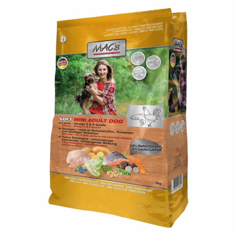 Trockenfutter | Adult | Small Breed | Macs Mini Huhn & Lachs