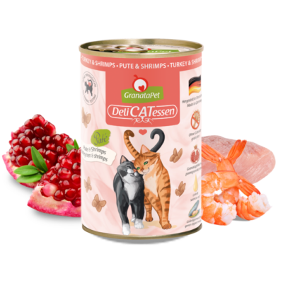 Dose | Granatapet | Pute & Shrimps