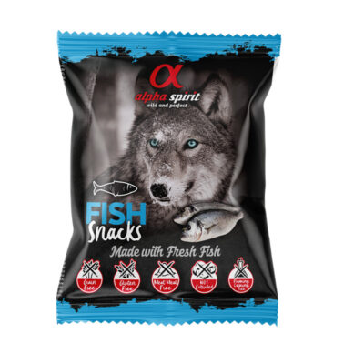 Snacks | alpha spirit | Snackwürfel Fisch 50g