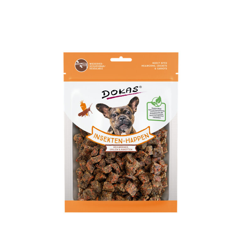Tierheim Falkensee | 2x DOKAS Insekten-Happen je 100g – Bild 2