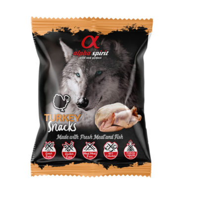 Snacks | alpha spirit | Snackwürfel Truthahn 50 g