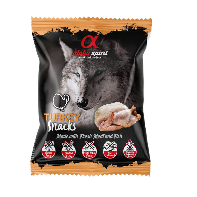 Snacks | alpha spirit | Snackwürfel Truthahn 50 g