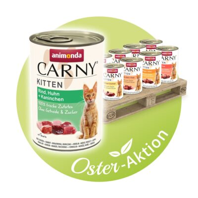 *Oster-Palettenaktion* Kitty München e.V. | Animonda Carny Kitten, 400g, div. Sorten
