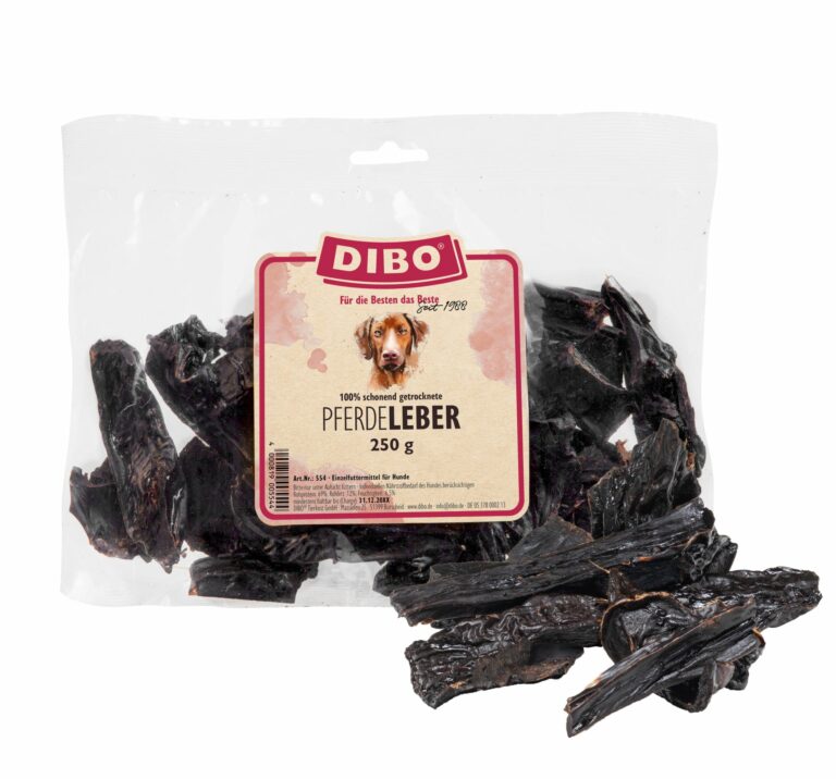 DIBO Barf-Leckerli-Pferde-Leber 250g